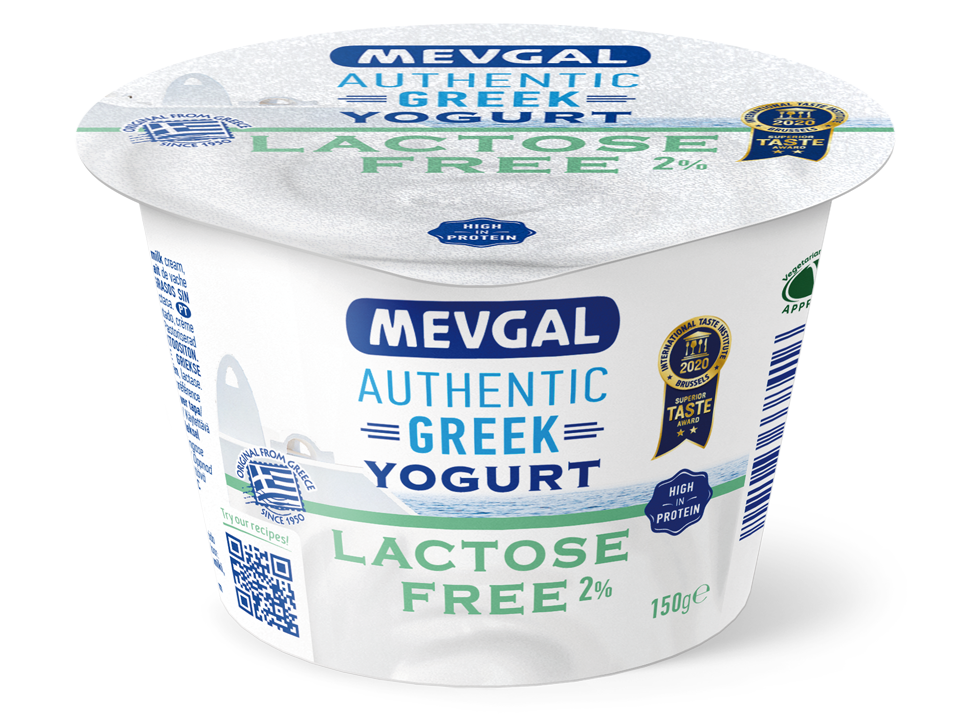 Auténtico Yogur Griego sin Lactosa - MEVGAL