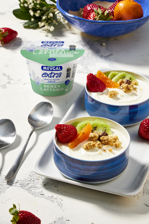 Mevgal extra Crema di Yogurt Greco Senza Lattosio 10% Grassi 150 g